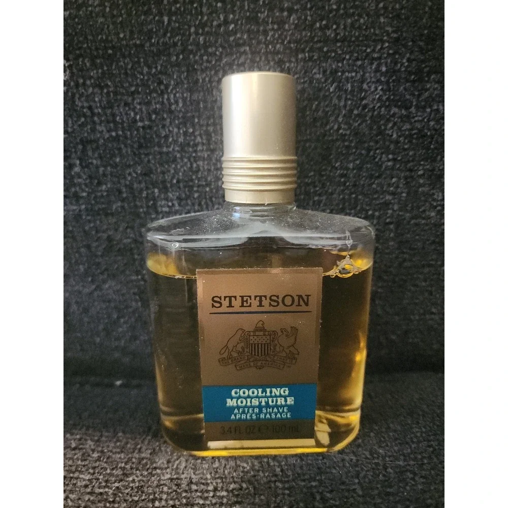 Stetson Cooling Moisture After Shave Splash 3.4 fl oz 100 mL New USA Made